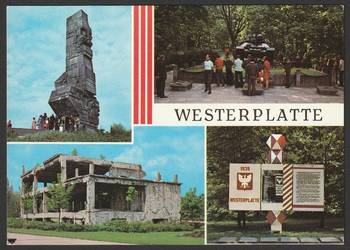 WESTERPLATTE - CZOŁG KOSZARY POMNIK - 1978 - B/O