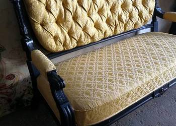 *Pałacowa sofa szwedzka, oryginał XIXw*transport