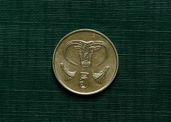 CYPR - 5 centów, 1998r.