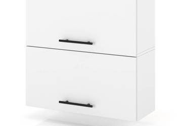 szafka kuchenna wisząca klapowa modułowa nowoczesna 60cm spremium biały mat