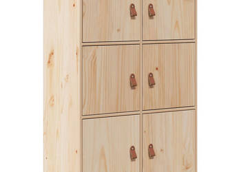 Szafka 67x40x1085 cm lite drewno sosnowe WM-820172