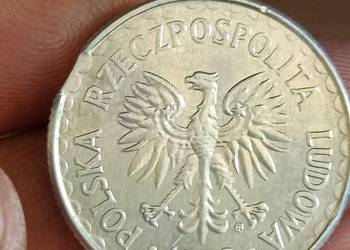 Sprzedam monete 1 zloty 1988 rok odkroj blachy hhh