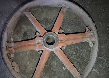 Koło pasowe na pas płaski średnica 62cm  (nr.1)