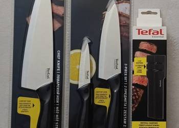 TEFAL Essential, noże + ostrzałka