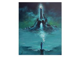 Ad lumen II, obraz realizm bajkowy, obraz surrealizm