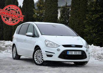 Ford S-Max 2.0TDCI(163KM)*Lift*Led*Duża Navi*Convers*Parktr*Welur*I Wł*Alu…