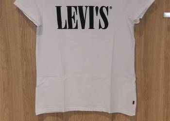 Levi's świetna koszulka duże logo 34 XS