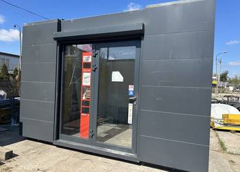 Pawilon handlowy / usługowy 4,5 x 3 m – gotowy do użytku