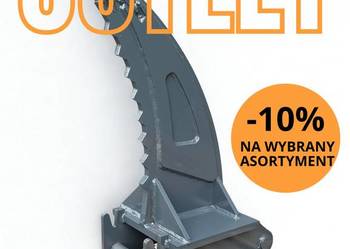Ząb Ripper zrywak 70cm dla koparek 3,6-7,5t LEHNHOFF, VERACHTERT, EASYLOCK,