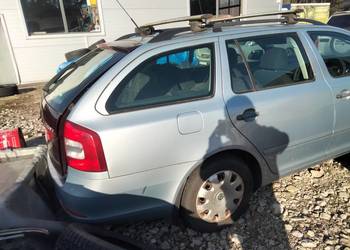 Bagaznik dachowy aluminiowy belki THULE skoda octavia II lift