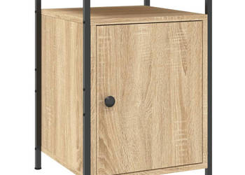 Szafka nocna dąb sonoma 40x42x60 cm materiał drewnopochodny WM-825865