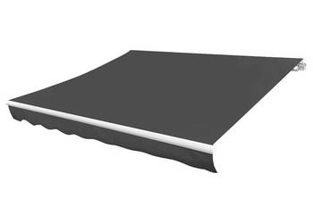 vidaXL Tkanina do markizy, antracytowa(SKU:143710)