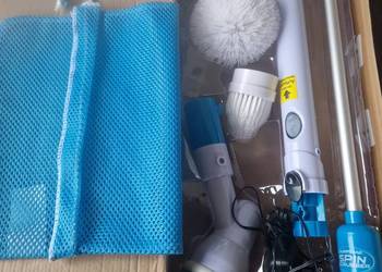 Szczotka elekrtyczna , na akumulator do mycia wc i akcesoria