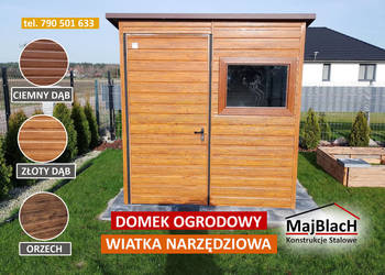 Garaż Blaszany - Schowek na Narzędzia - Wiatka Ogrodowa – Maj-Blach