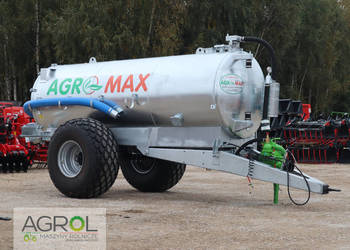 Wóz asenizacyjny Beczkowóz Beczka Agro-Max 10 000 L 1S 2S (tandem)