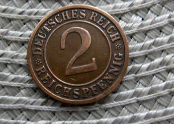 Niemcy 2 Reichspfennig 1936r - D