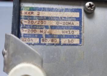 Regulator przewodności lmxr 2 endress+Hausner