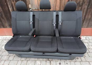 Renault Trafic Opel Vivaro fotele Brygadówka Holenderka kanapa drugi rząd