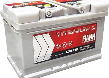 Akumulator FIAMM TITANIUM PRO 12V 71Ah 680A Prawy Plus