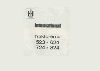 IH 824 instrukcja obsługi ciągnik
