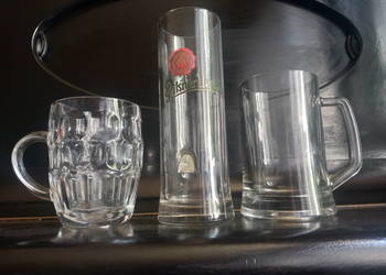3x Szklanka Kufel Do Piwa Zestaw