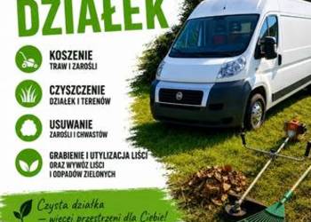 Porządkowanie działek, koszenie, wycinka, wywóz