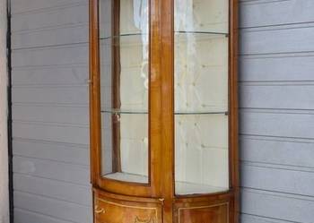 Duża Witryna Art Deco - Gablota - Szafa Meblościanka - Serwantka Salon