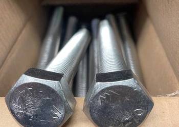 27x 80 A4 Śruba z łbem sześciokątnym DIN 933