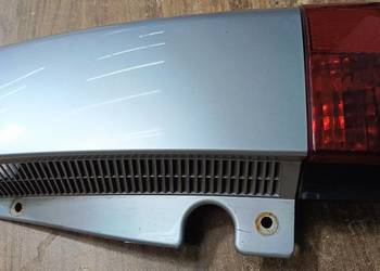 Dolna część lampy , osłona Meriva A lift srebrna komplet