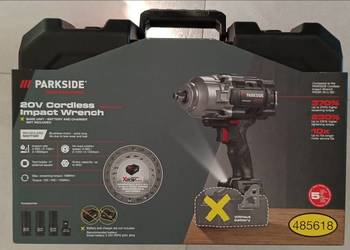 PARKSIDE PERFORMANCE Akumulatorowy klucz udarowy, 20 V, PASSP 20-Li C4 (be