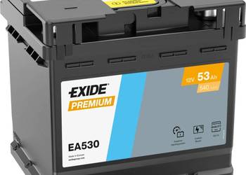 Akumulator 53Ah 540A PRAWY PLUS Exide Premium EA530