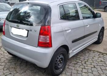 Klapa bagażnika tylna tył szyba Kia Picanto I 03-07 czerwona
