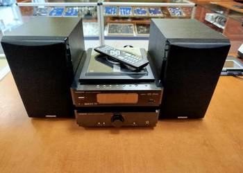 Mikro wieża Hitachi AXM136IE USB CD FM RDS Pilot Zestaw