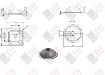 Stopy podporowe kwadratowe i okrągłe do kontenerów przemysłowych