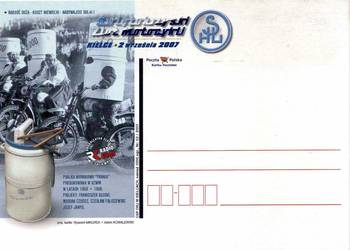 ŚWIĘTOKRZYSKI ZLOT MOTOCYKLI SHL PRALKA WIRNIKOWA FRANIA 1