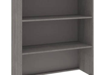 Nadstawka HAMAR jasnoszara 85x35x100 cm lite drewno sosnowe WM-340511