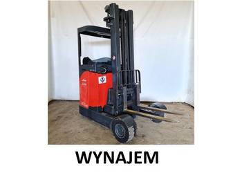 Wynajem wózek czołowy reachtruck boczny Linde R16G triplex