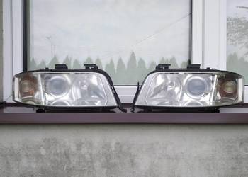 Audi A6 C5 LIFT lampy przednie reflektory xenon prawa lewa Hella Europa