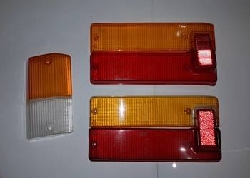 FIAT 125 P KLOSZE LAMPY PRAWEJ TYLNEJ KLOSZ KIERUNKOWSKAZU  PRZÓD PRAWA STR