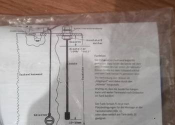 Wskaźnik poziomu wody czystej brudnej Votronic FL 5530 kamper przyczepa