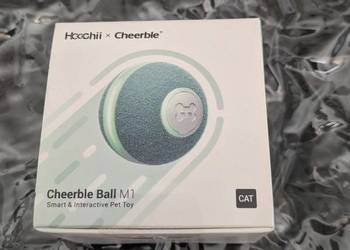 interaktywna piłka dla kota cheerble ball m1
