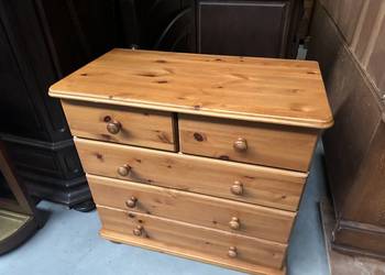 Komoda sosnowa z szufladami 79cm