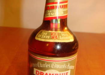 Drambuie - miniaturowa butelka likieru