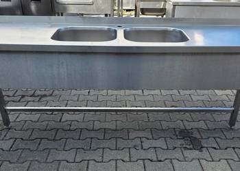 Zlew 2 Komorowy Z Blatem Roboczym - 200/60/85 cm - M.1041 N