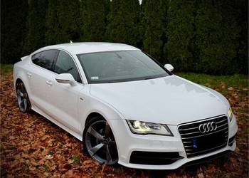Audi A7 • 3.0 TDI • Full S-Line • Zadbany • Led•Skóra•Doinwestowany