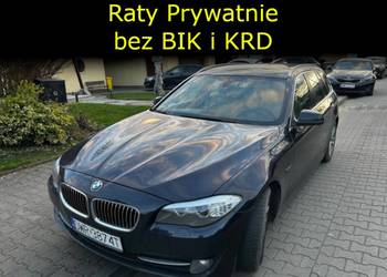BMW Seria 5 520d Raty Prywatnie Automat Czujniki Parkowania
