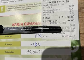 Opryskiwacz zawieszany 800l;-15m Biardzki  stan dobry hydrauliczne poziomow