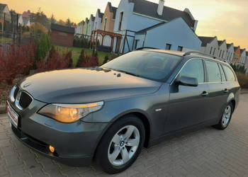 BMW 525 2.5i 218PS NAVI SKÓRA MANUAL Rata600zl E60 (2003-2010)
