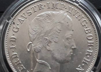 20 Krajcarów Ferdynand I -1848 r. -około  mennicze 20 Krajcarów Ferdynand I -1848 r. -około  mennicze