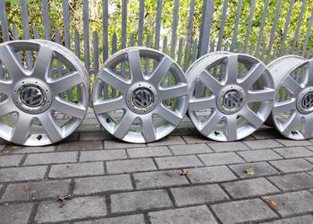 Felgi aluminiowe oryginał VW 5x112 R16 ładne